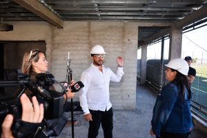Avanza la construcción del nuevo espacio deportivo de la Liga de los Barrios