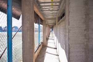 Avanza la construcción del nuevo espacio deportivo de la Liga de los Barrios