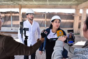 Avanza la construcción del nuevo espacio deportivo de la Liga de los Barrios