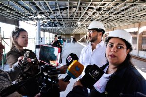 Avanza la construcción del nuevo espacio deportivo de la Liga de los Barrios