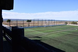 Avanza la construcción del nuevo espacio deportivo de la Liga de los Barrios