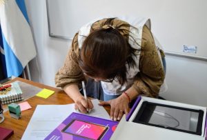 Educación realiza asistencia situada en las Escuelas Alfa de Río Gallegos