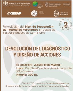 Santa Cruz convoca a la segunda instancia participativa del Plan de Prevención de Incendios Forestales