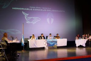 El Gobierno Provincial dijo presente en el inicio de sesiones ordinarias en el Concejo Deliberante de Caleta Olivia
