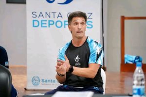 Georgion encabezó reunión provincial de Deporte en Cañadón Seco