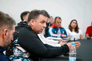 Georgion encabezó reunión provincial de Deporte en Cañadón Seco