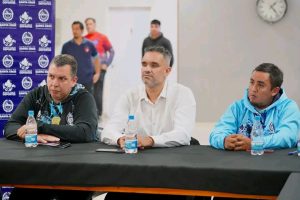 Georgion encabezó reunión provincial de Deporte en Cañadón Seco
