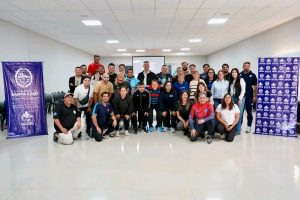 Georgion encabezó reunión provincial de Deporte en Cañadón Seco