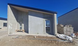 Con un avance del 85%, el IDUV supervisó la obra de 56 viviendas en Río Gallegos