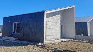 Con un avance del 85%, el IDUV supervisó la obra de 56 viviendas en Río Gallegos