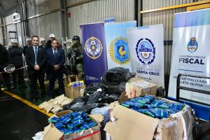 Santa Cruz realizó la mayor quema de droga de los últimos años: 267 kilos destruidos