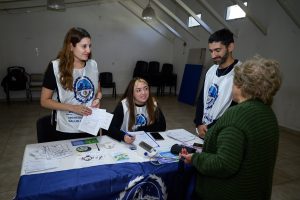 Se realizó una jornada de atención sanitaria para adultos mayores