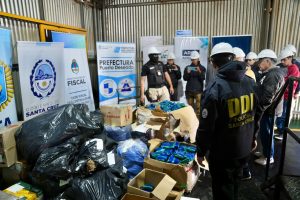 Colla: “Nunca se había destruido tanta droga en esta jurisdicción de Santa Cruz”