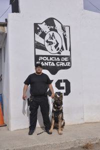 #SomosElEstado: Humano y can conforman un sólido equipo de seguridad
