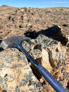 Constatan oro visible durante inspección en el proyecto Las Mellizas