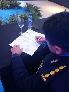 Santa Cruz participó de reunión policial con eje en el fortalecimiento de la seguridad nacional