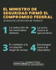 Prodromos firmó un acuerdo clave de seguridad y refuerza la lucha contra el crimen organizado