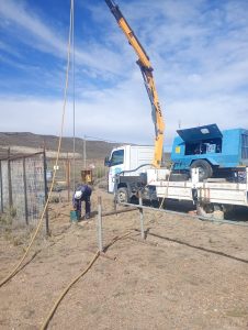 Servicios Públicos: realizan tareas de mantenimiento en pozos de captación en Pico Truncado
