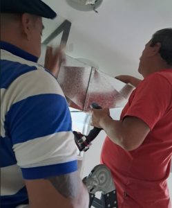 Avanza el operativo integral de mantenimiento en escuelas de Caleta Olivia, Puerto Deseado y Tellier