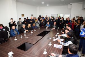 El Gobierno Provincial convocó al Frente Sindical para fortalecer el diálogo con los trabajadores