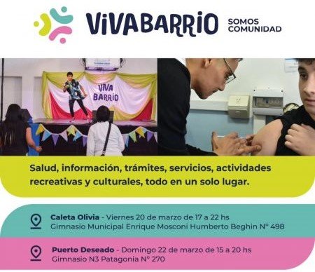 Viva Barrio llega este fin de semana a Zona Norte