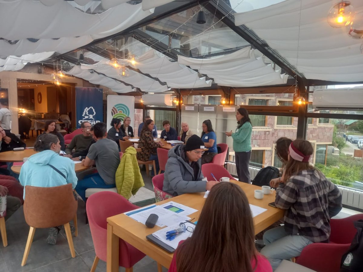 Se realizó un taller participativo de prevención de incendios forestales en El Chaltén