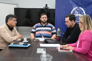 Salud se reunió con autoridades de Pico Truncado para optimizar la gestión sanitaria