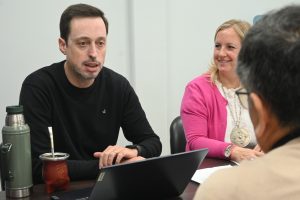 Salud se reunió con autoridades de Pico Truncado para optimizar la gestión sanitaria