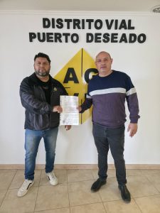 Vialidad Provincial designó al nuevo jefe del Distrito Puerto Deseado