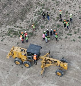 Capacitación en maquinaria pesada: avanza con éxito la etapa práctica en Puerto San Julián
