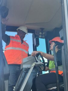 Capacitación en maquinaria pesada: avanza con éxito la etapa práctica en Puerto San Julián