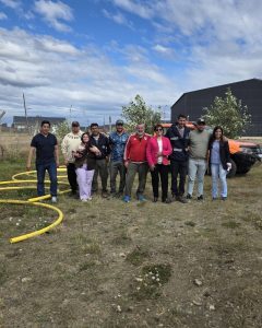 Producción entregó invernaderos sustentables en la Cuenca Carbonífera