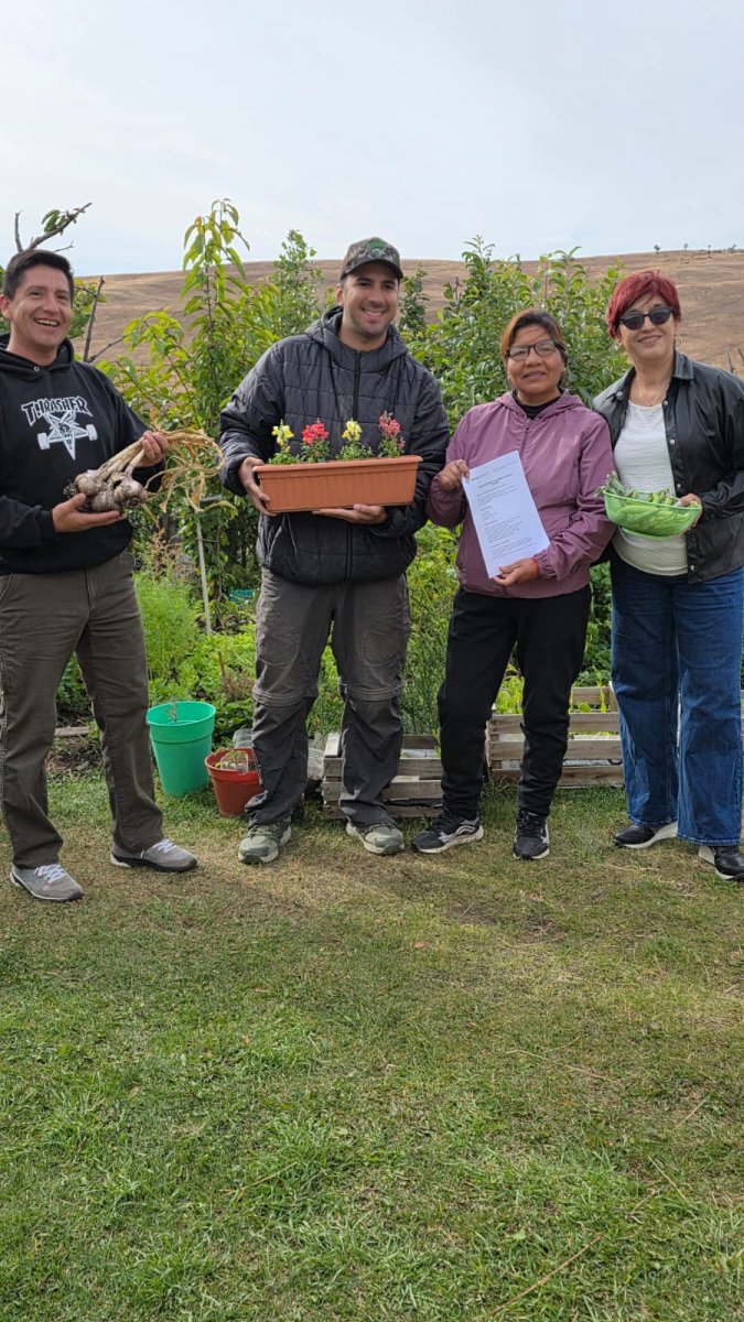 Producción entregó invernaderos sustentables en la Cuenca Carbonífera