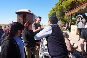 Santa Cruz concreta la recuperación del ramal ferroviario Jaramillo - Fitz Roy