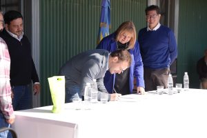 Claudio Vidal desde Jaramillo: “Tenemos que recuperar nuestras vías y convertirlas en una oportunidad para el turismo y el empleo”