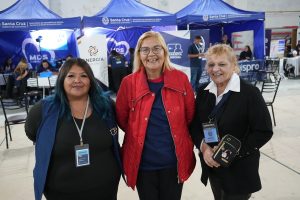 Viva Barrio en Caleta Olivia: emprendedores, servicios y la presencia conjunta de Provincia y Municipio