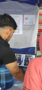 Servicios Públicos brindó servicios y asesoramiento técnico a vecinos de Caleta Olivia en el programa “Viva Barrio”