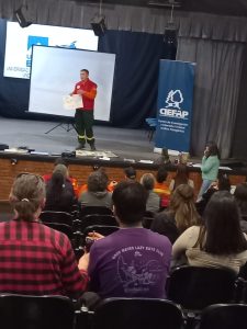 El Consejo Agrario Provincial encabezó un taller de prevención de incendios en la Cuenca Carbonífera