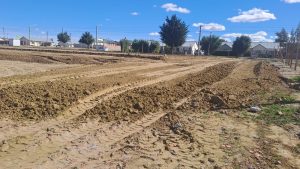 El Gobierno de Santa Cruz inició la construcción del nuevo polideportivo en Comandante Luis Piedra Buena