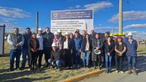 El Gobierno de Santa Cruz inició la construcción del nuevo polideportivo en Comandante Luis Piedra Buena
