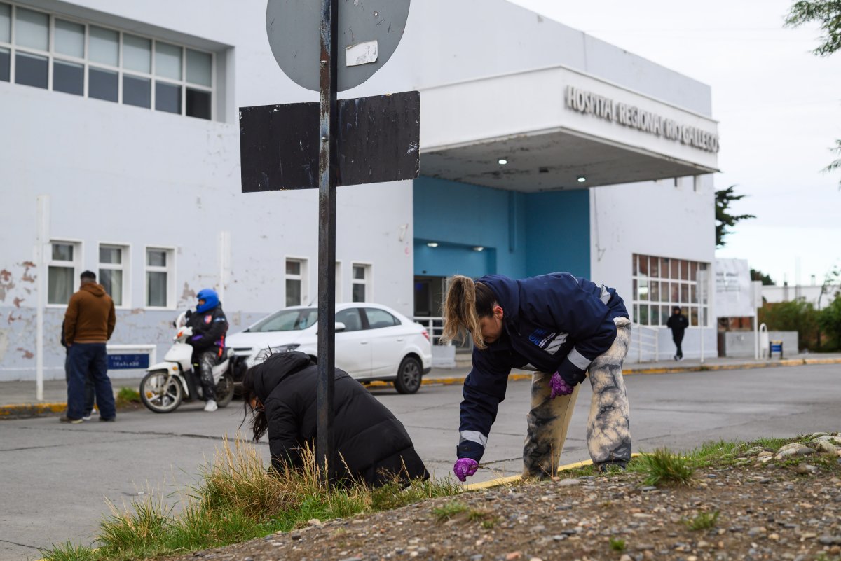 Jornada intersectorial: Provincia y organizaciones pusieron en valor el predio del Hospital de Río Gallegos