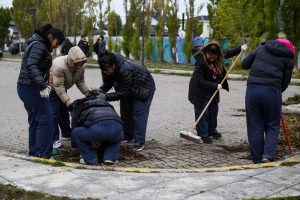 Equipos ministeriales recuperaron espacios públicos y áreas externas del HRRG