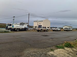 Servicios Públicos finalizó trabajos de mantenimiento en Piedra Buena