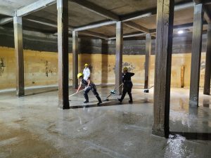 Servicios Públicos finalizó trabajos de mantenimiento en Piedra Buena