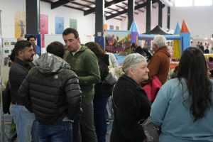 Viva Barrio en Puerto Deseado: la Caja de Previsión Social brindó asesoramiento y facilitó trámites a vecinos