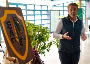 Autoridades provinciales recorrieron la Escuela Agropecuaria N° 1 de Gobernador Gregores