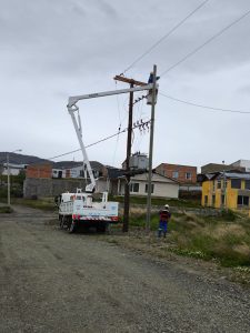 Inclemencias del tiempo: Servicios Públicos refuerza el mantenimiento de redes eléctricas