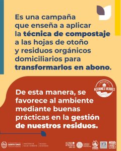 Santa Cruz lanza la séptima edición de “Compostando en Otoño”