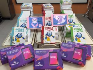 Educación continua con la entrega de táblets y libros a escuelas primarias de Puerto Deseado