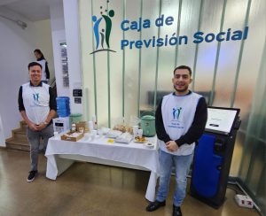 Jornada de vacunación conjunta entre la Caja de Previsión Social y el Ministerio de Salud